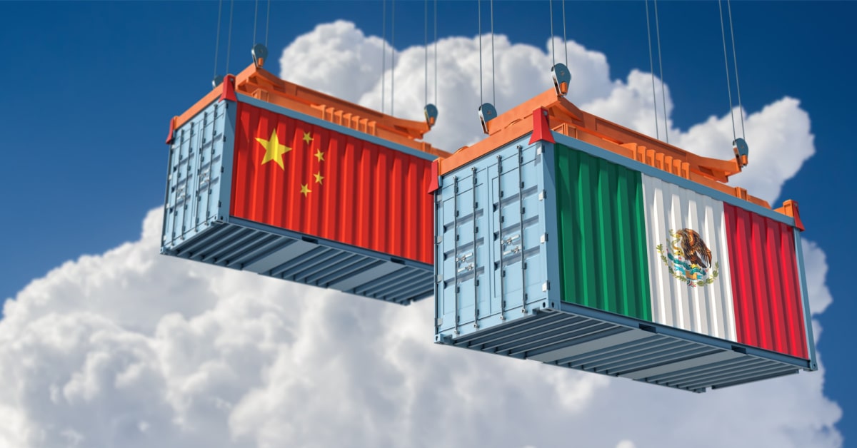 Cómo transportar carga de china a México